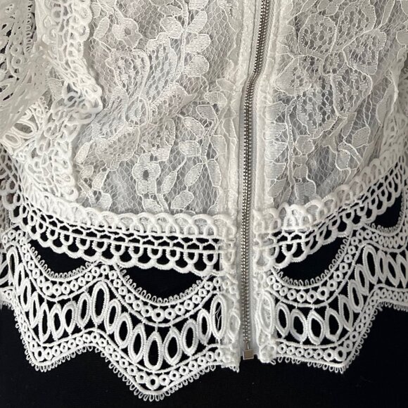 NWT Victorian All Lace Blouse Top Size Small - Picture 8 of 13